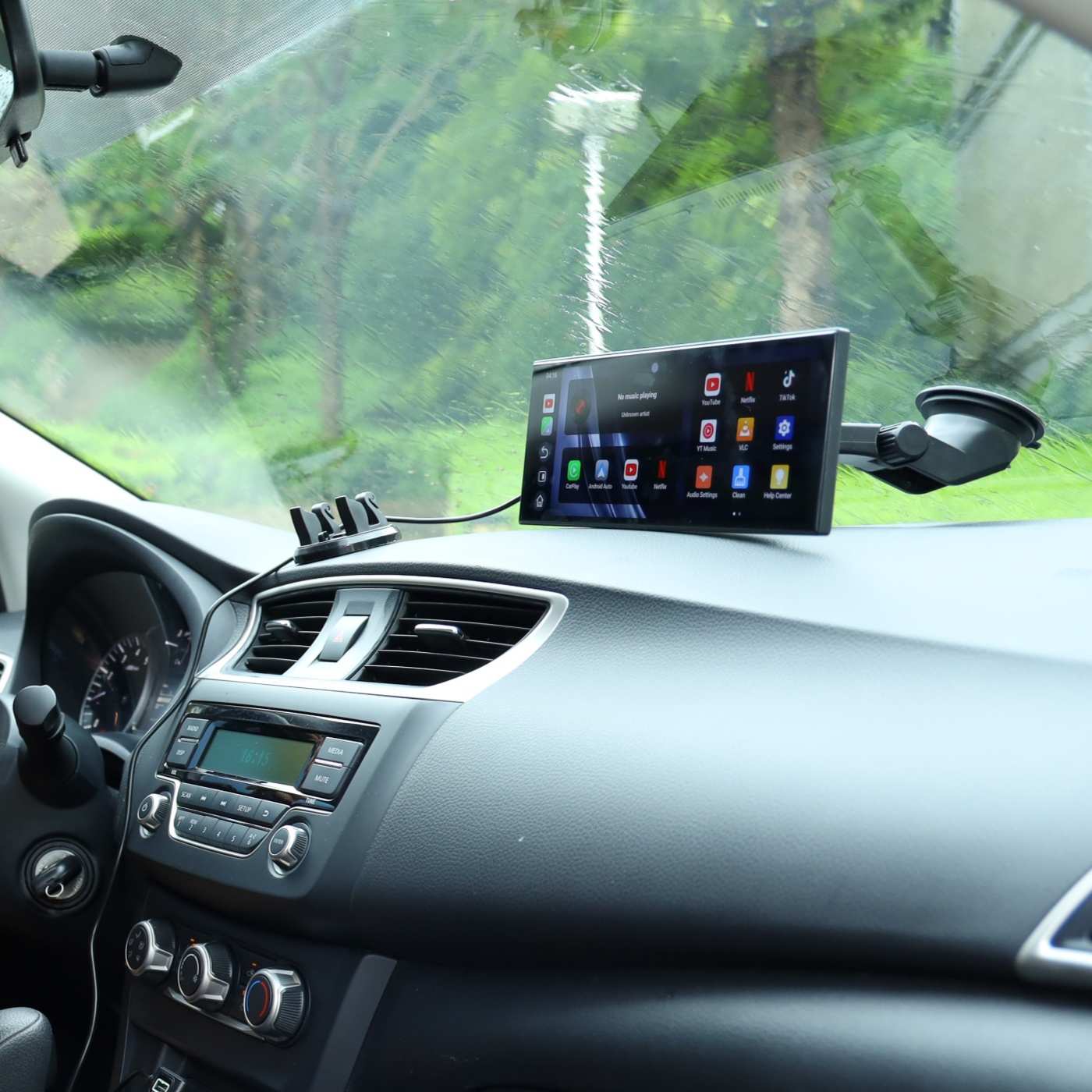 Ottocast® Screen Flow Wireless CarPlay & Android Auto Display